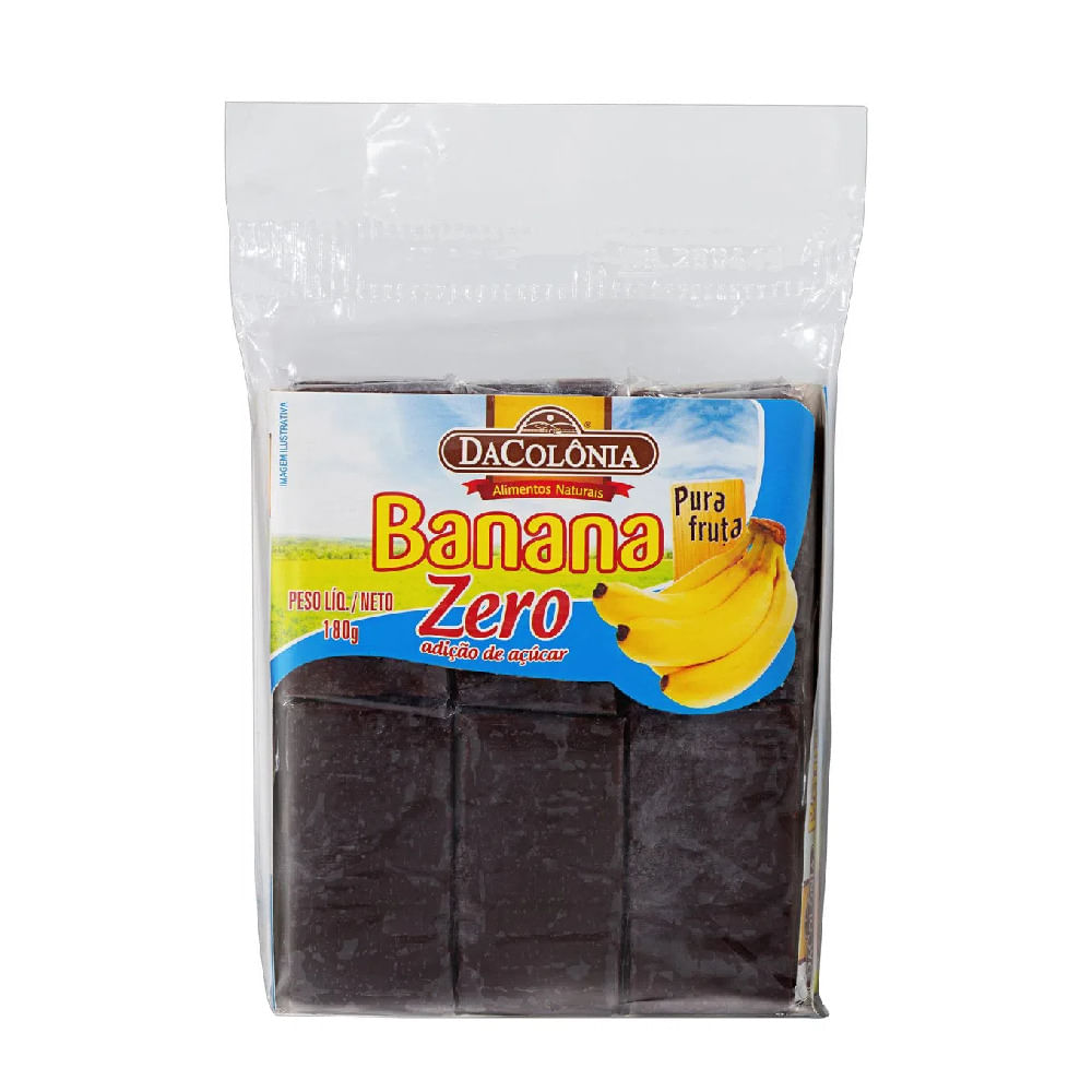 Doce de Banana DaColônia sem Açúcar 180g