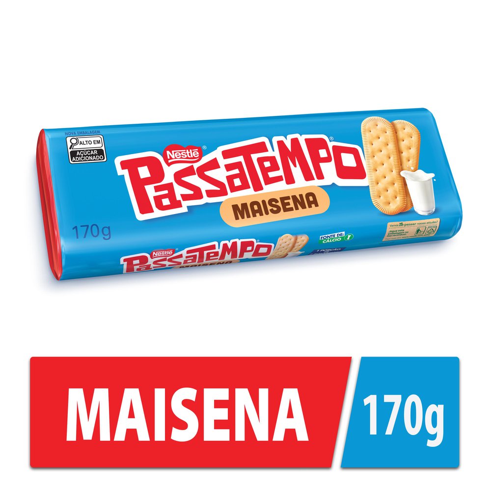 Biscoito Passatempo Maizena 170g