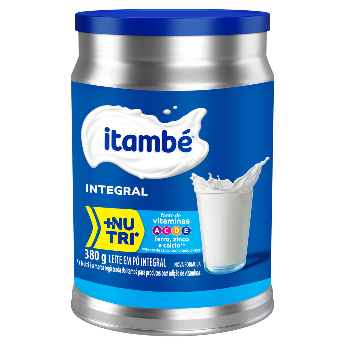 Leite em Pó Itambé Integral Lata 380g