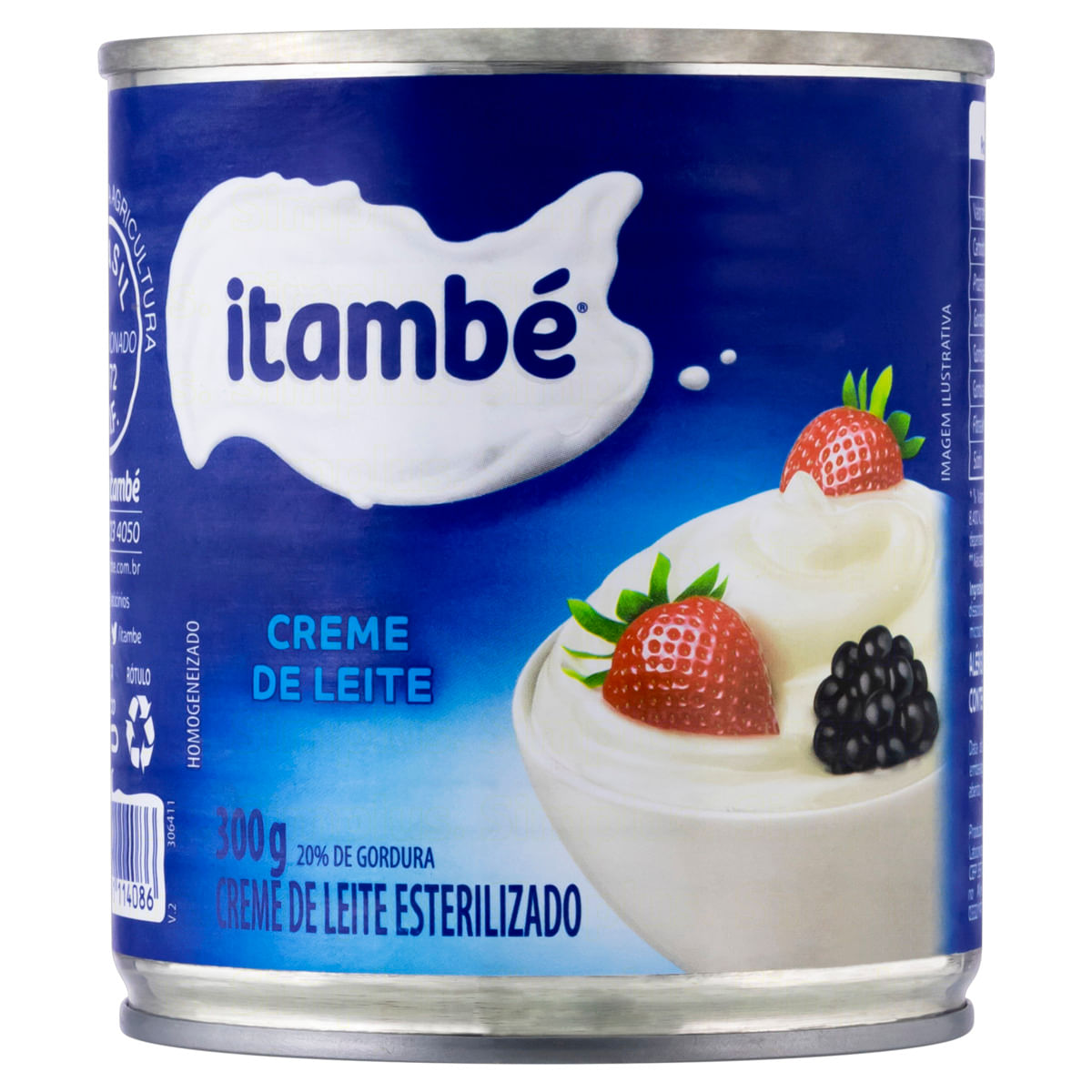 Creme de Leite Itambé Lata 300g