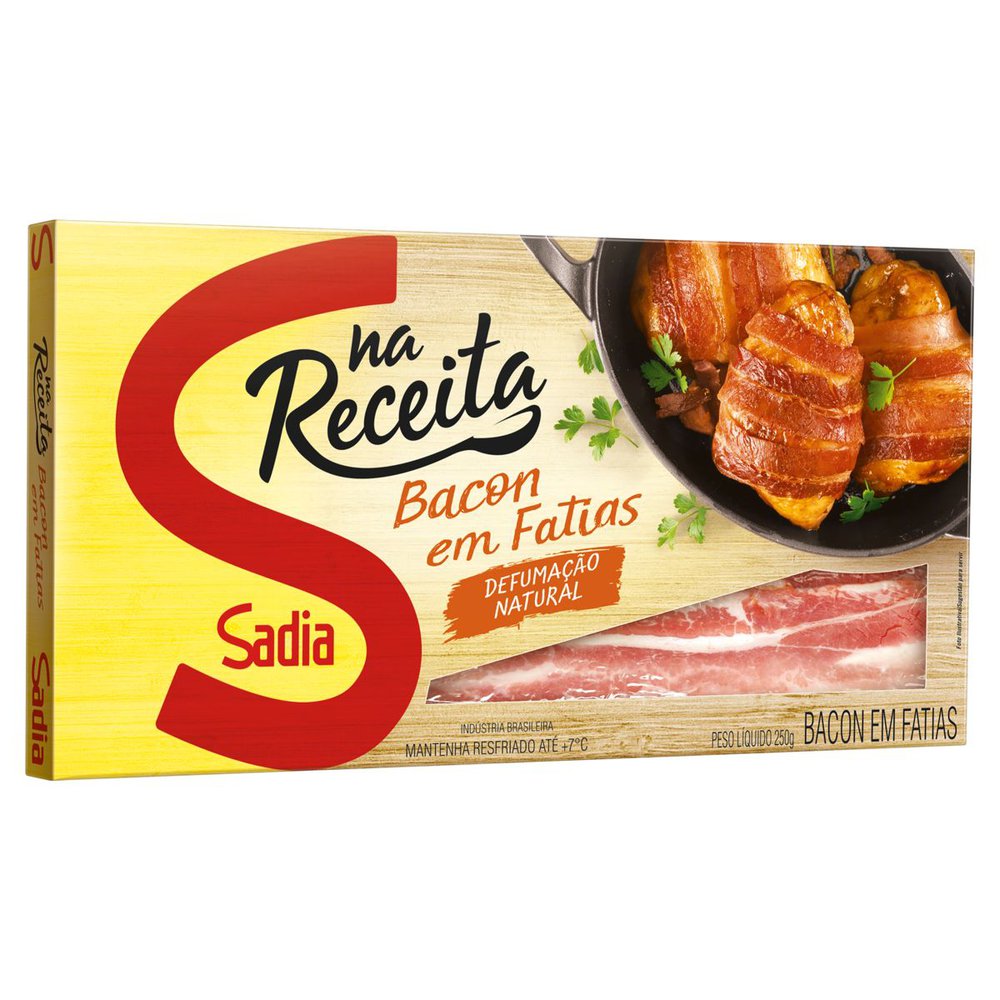 Bacon em Fatias Sadia 250g