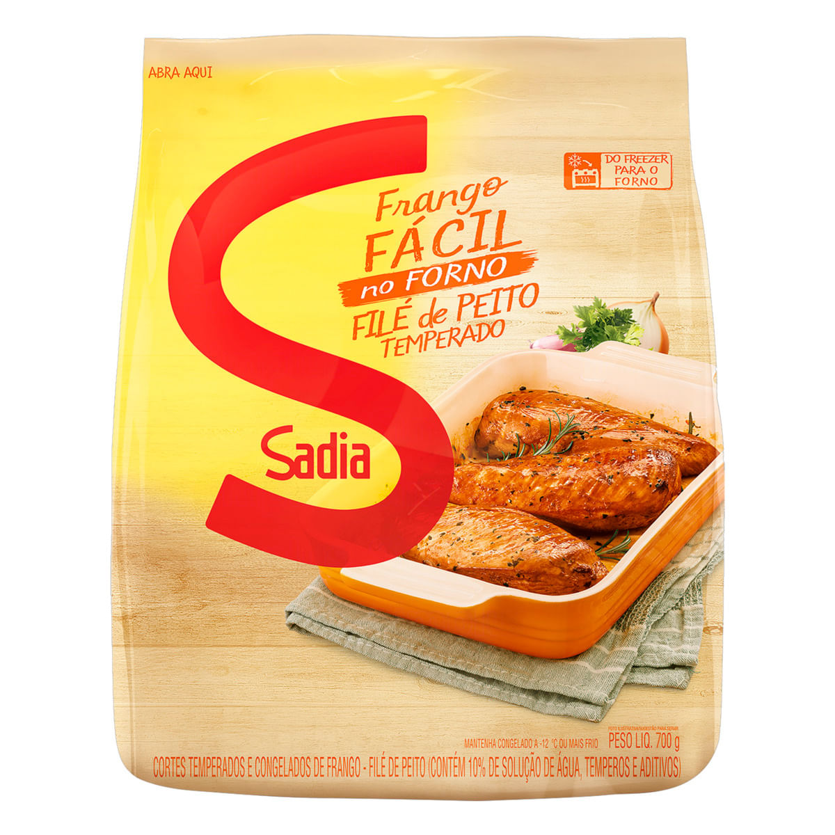 Filé de Frango Sadia Assa Fácil sem Pele 700g