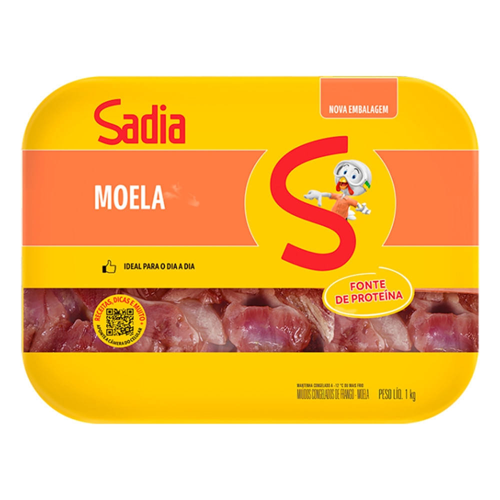Moela de Frango Sadia Congelada 1Kg