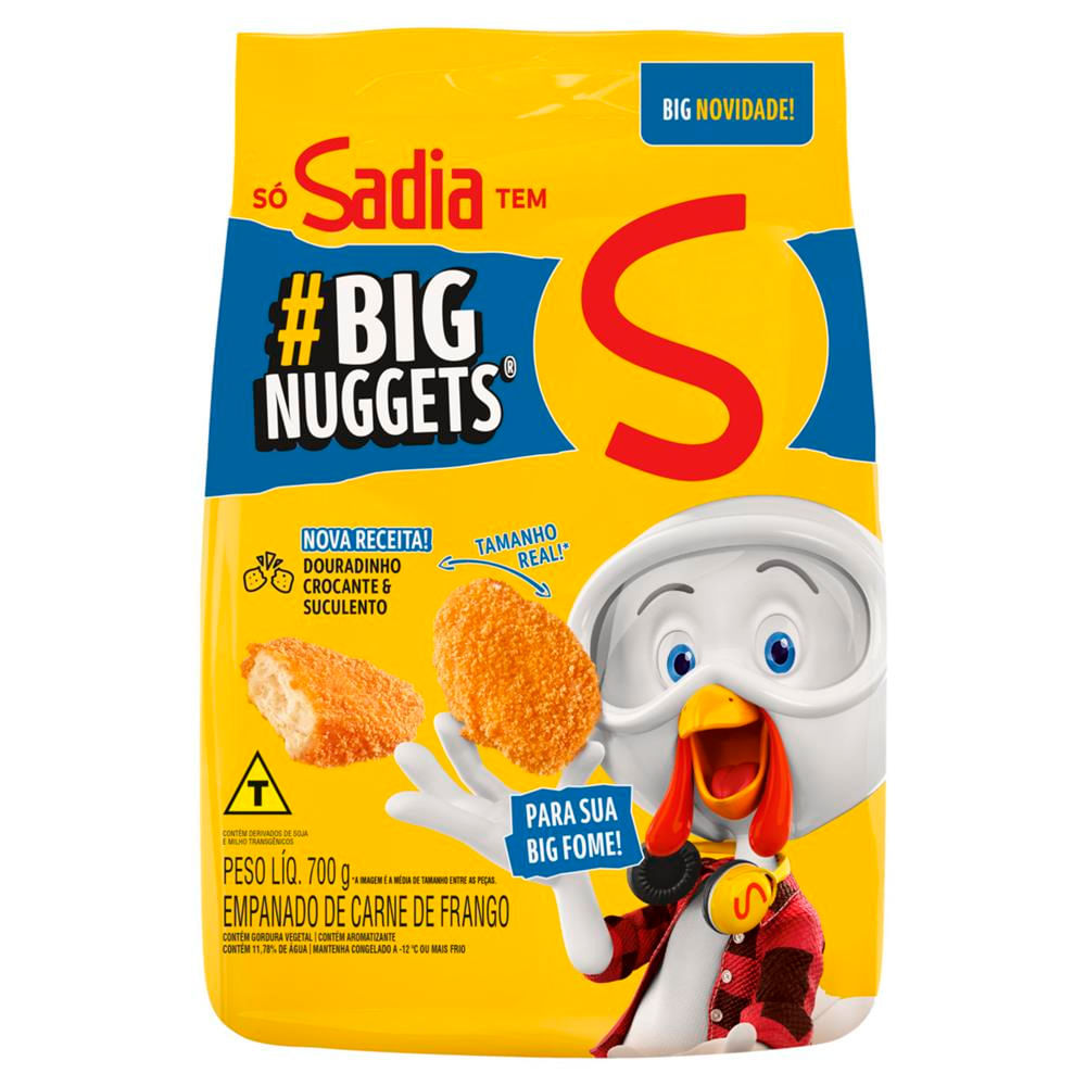 Nuggets de Frango Sadia 700g