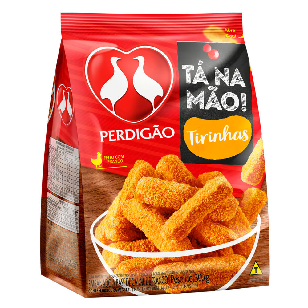 Tirinhas de Frango Empanada Perdigão 300g