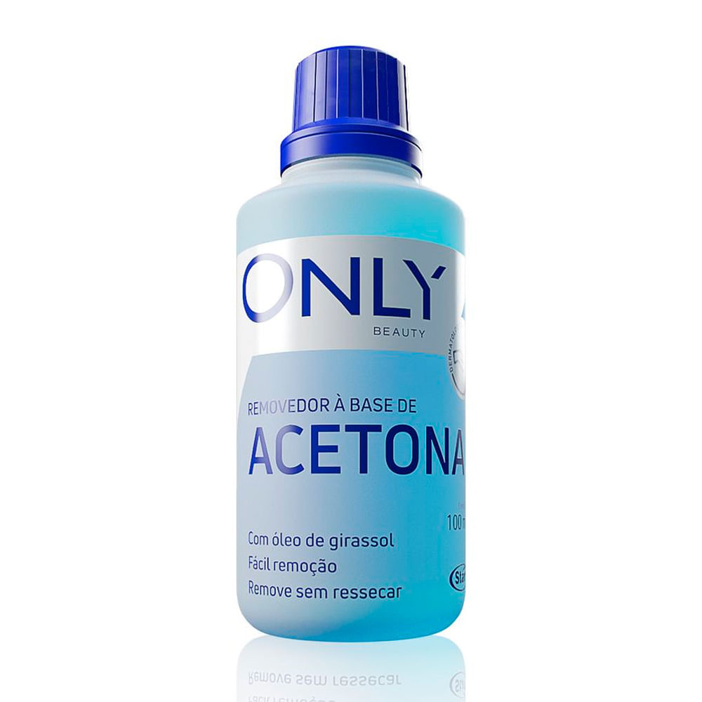 Removedor de Esmalte à Base de Acetona Only 100ml