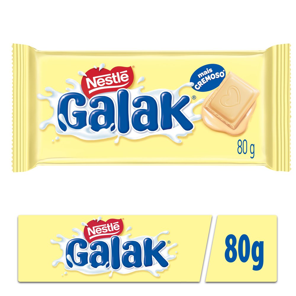 Chocolate em Barra Galak Branco 80g