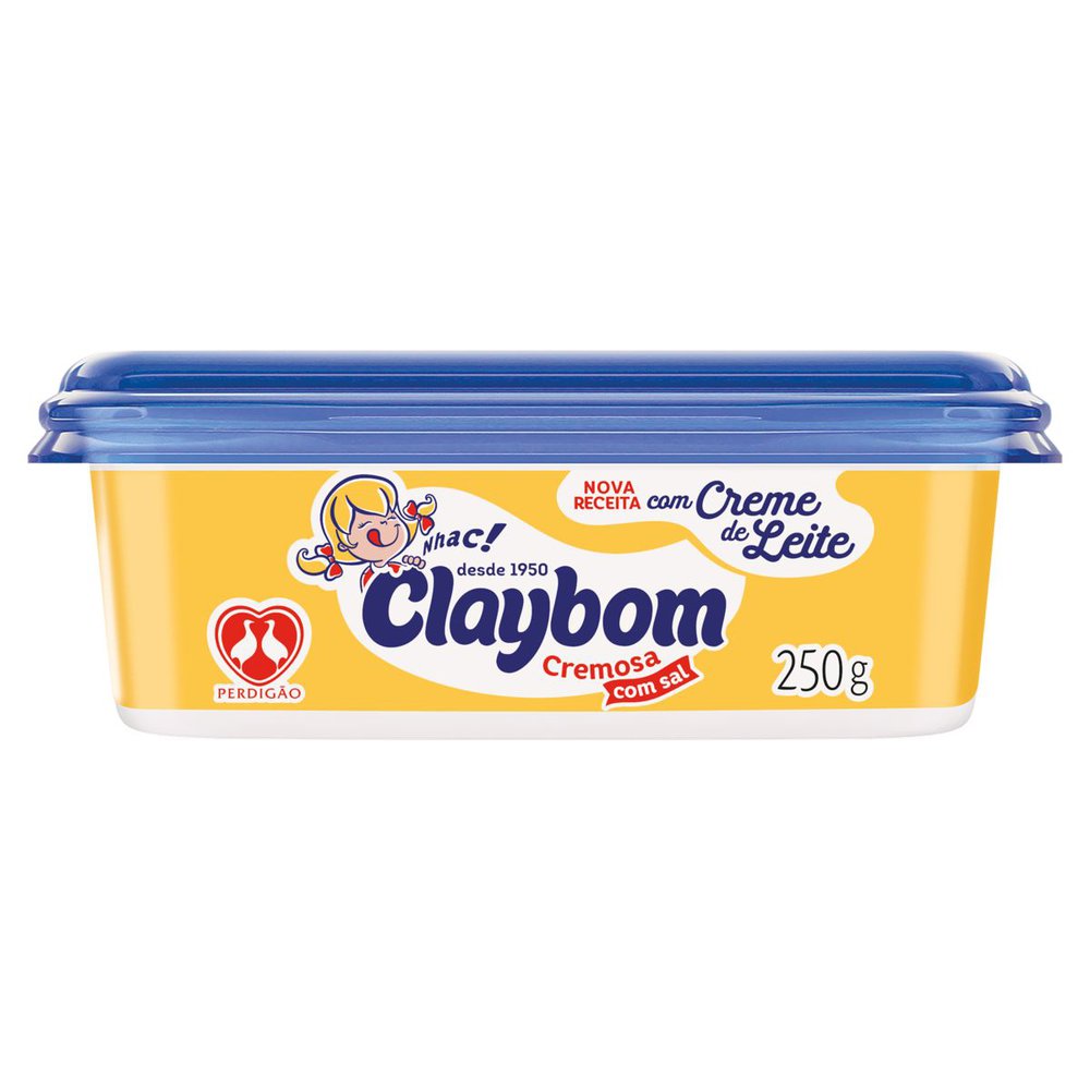 Margarina Claybom com Sal 250g