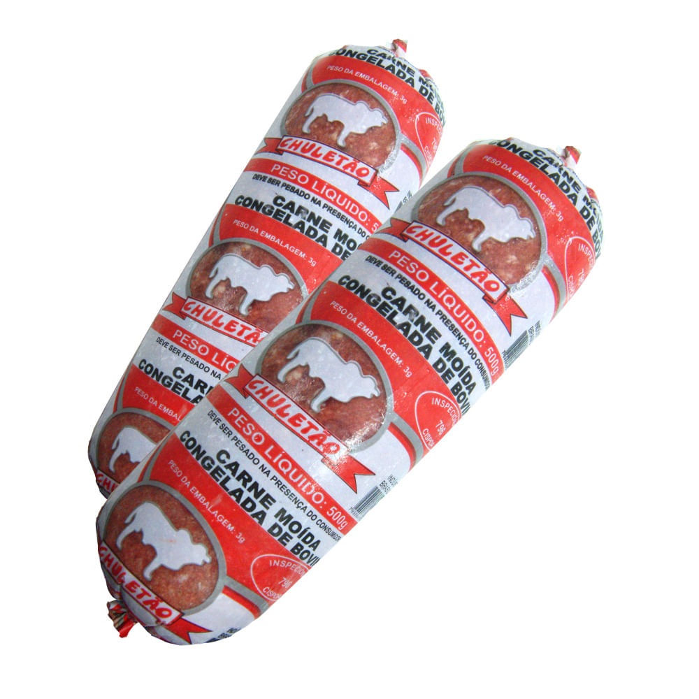 Carne Bovina Moída Congelada 500g