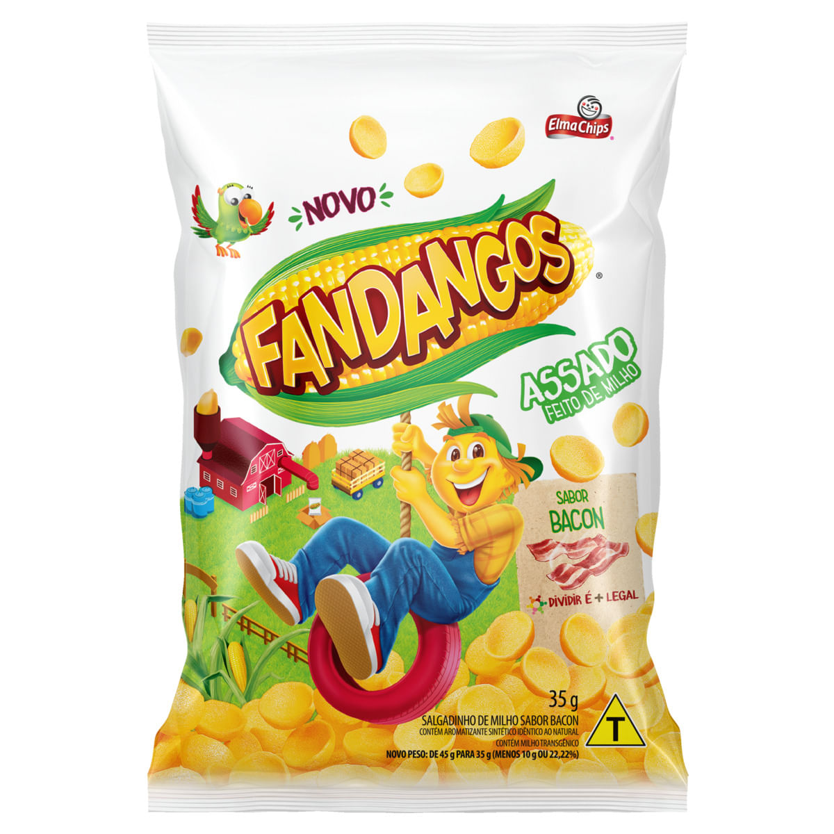 Salgadinho Fandangos Bacon 35g