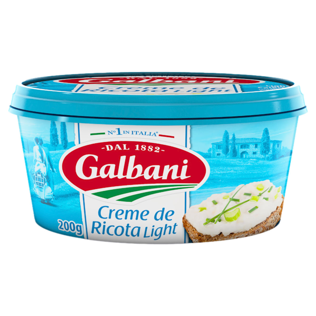 Creme de Queijo Ricota Galbani Light Pote 200g