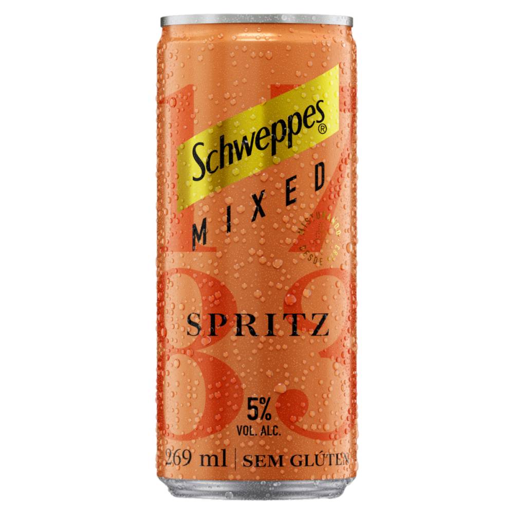 Bebida Mista Schweppes Spritz Lata 269ml
