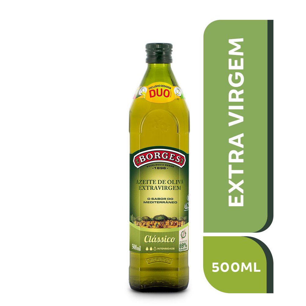 Azeite de Oliva Espanhol Extra Espanhol Virgem Borges 500ml
