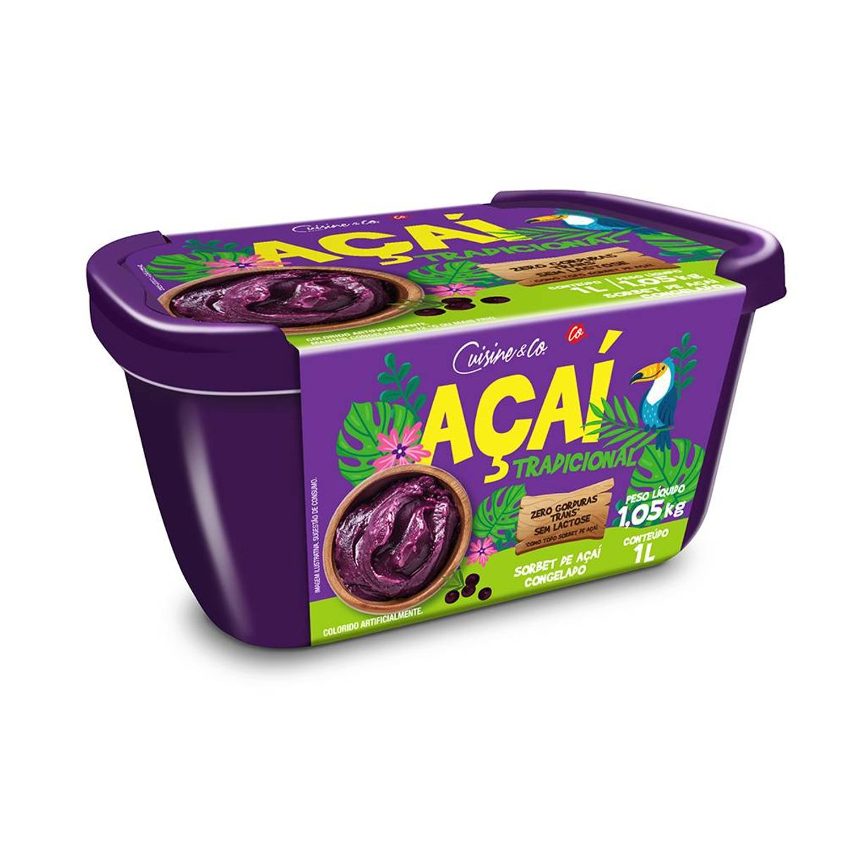 Açaí Cuisine&Co Tradicional 1 Litro