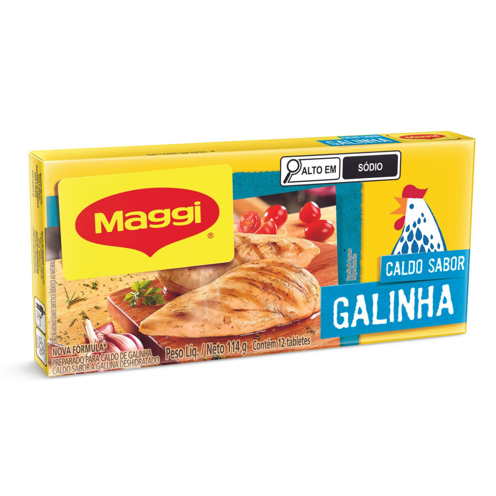 Caldo em Tablete Maggi Galinha 114g