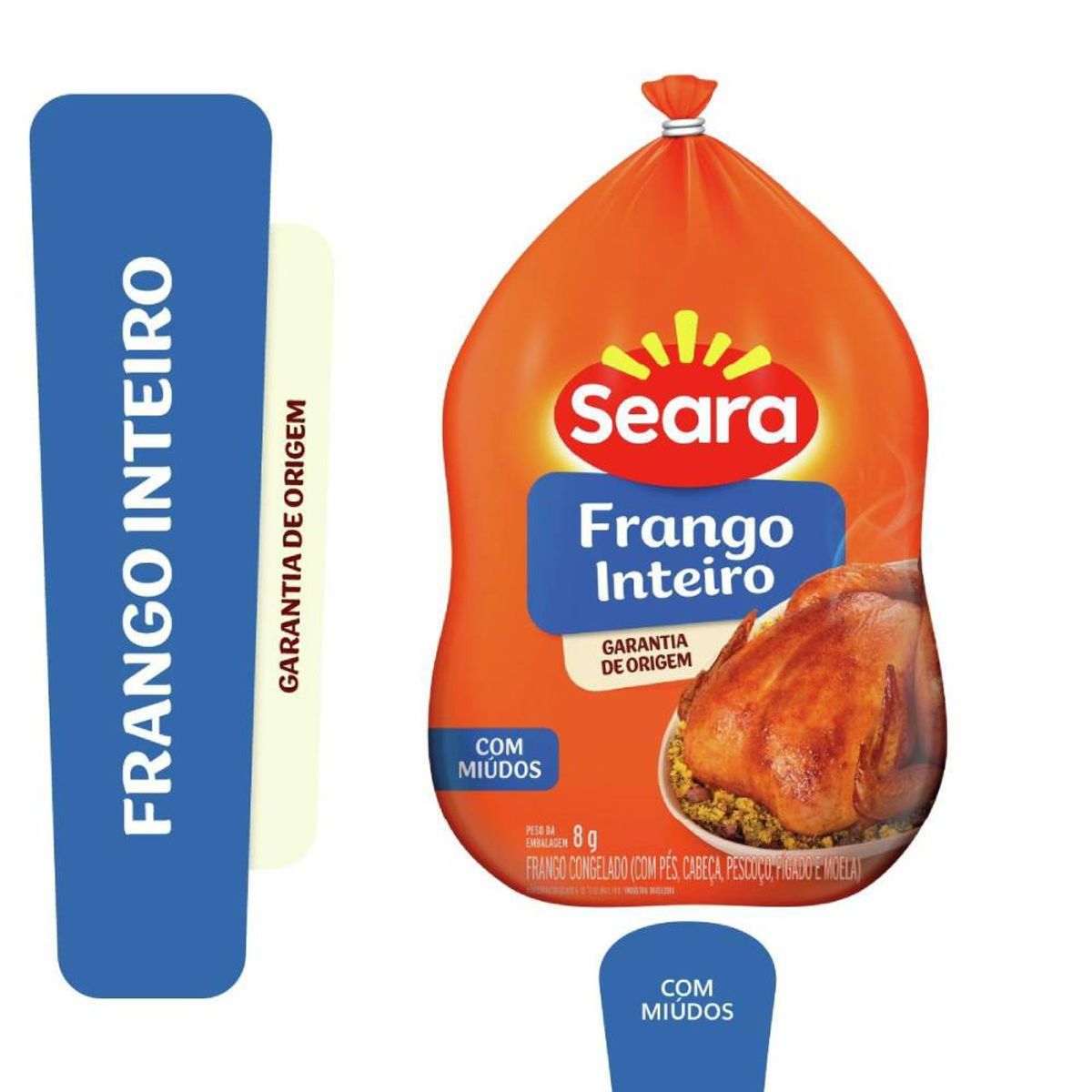 Frango Inteiro Seara com Miúdos
