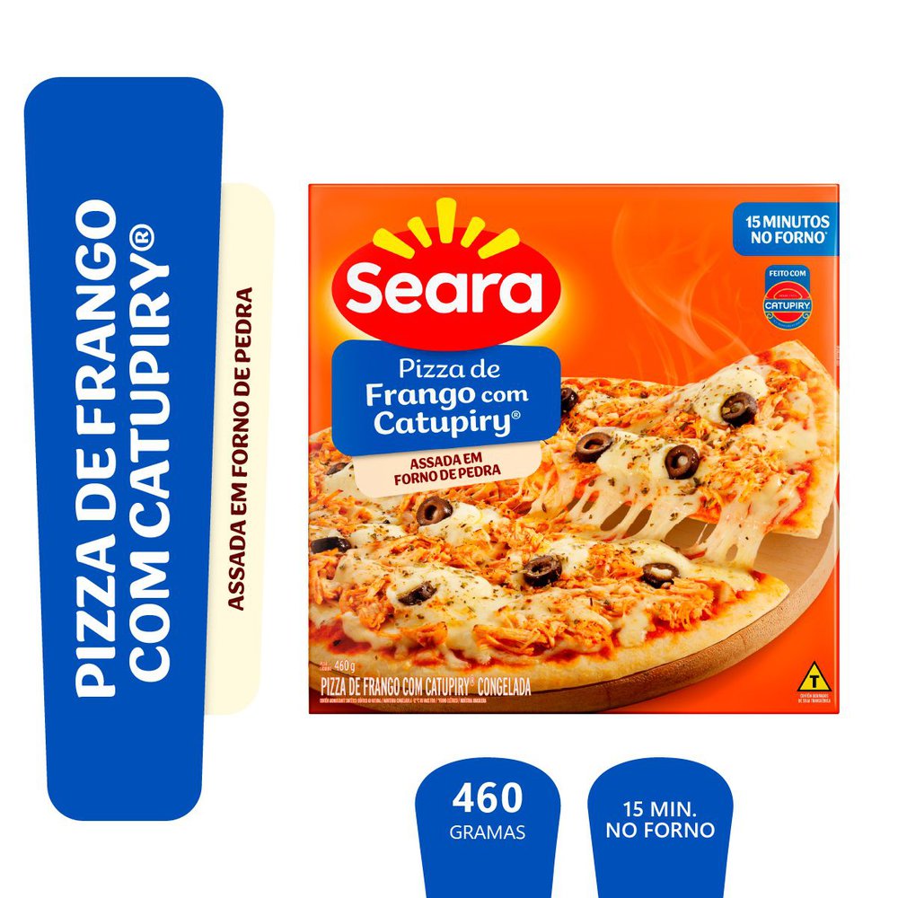 Pizza Seara Frango com Catupiry 460g