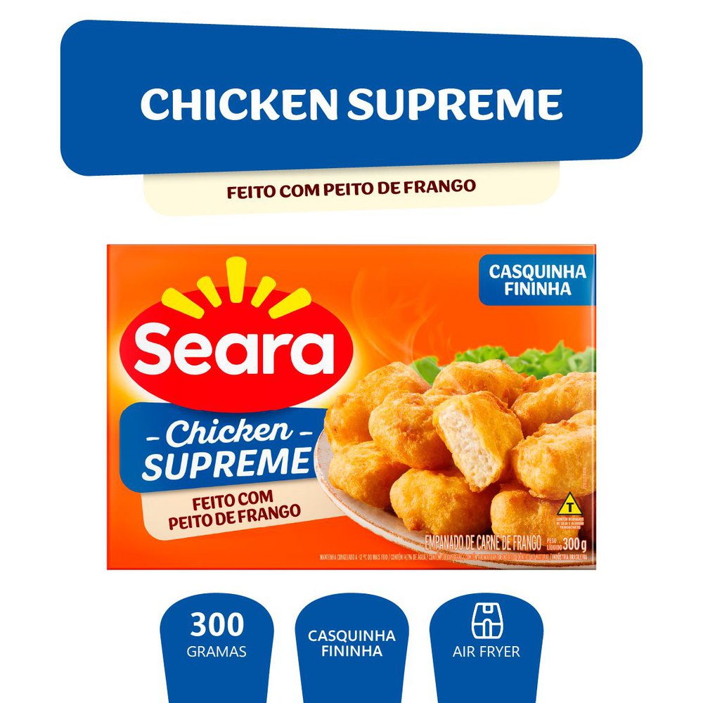Empanado Chicken Seara Supreme 300g