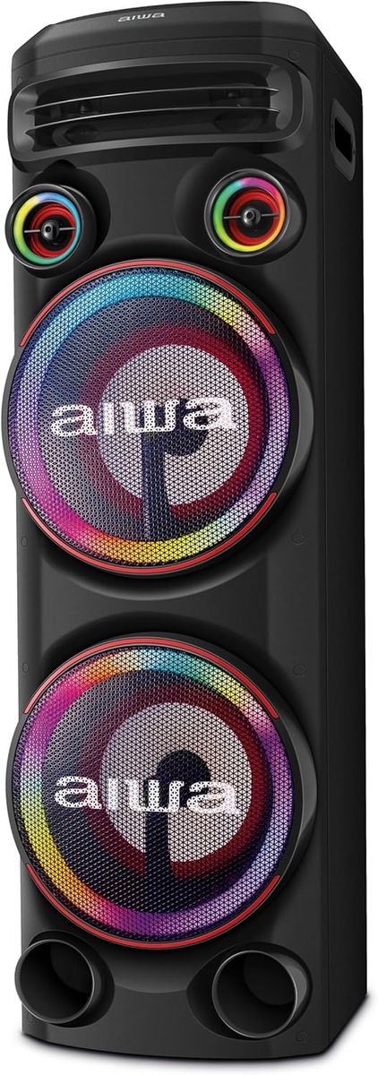 Caixa de Som Amplificada Tower Speaker 2300W AWS-T2W-02 AIWA