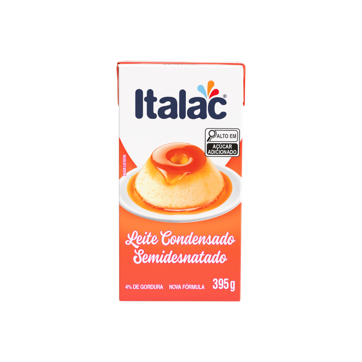 Leite Condensado Italac SemidesnatadoTetra Pak 395g