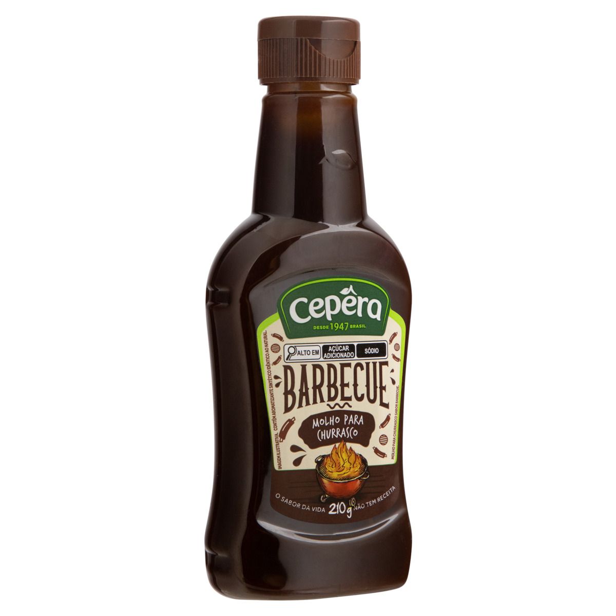 Molho Barbecue Cepêra Squeze 210g