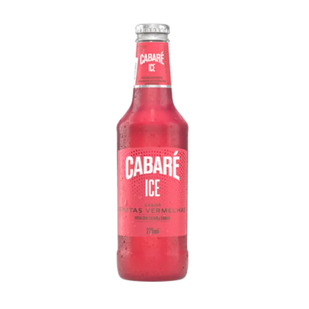 Bebida Alcoólica Mista Cabaré Ice Frutas Vermelhas Long Neck 275ml