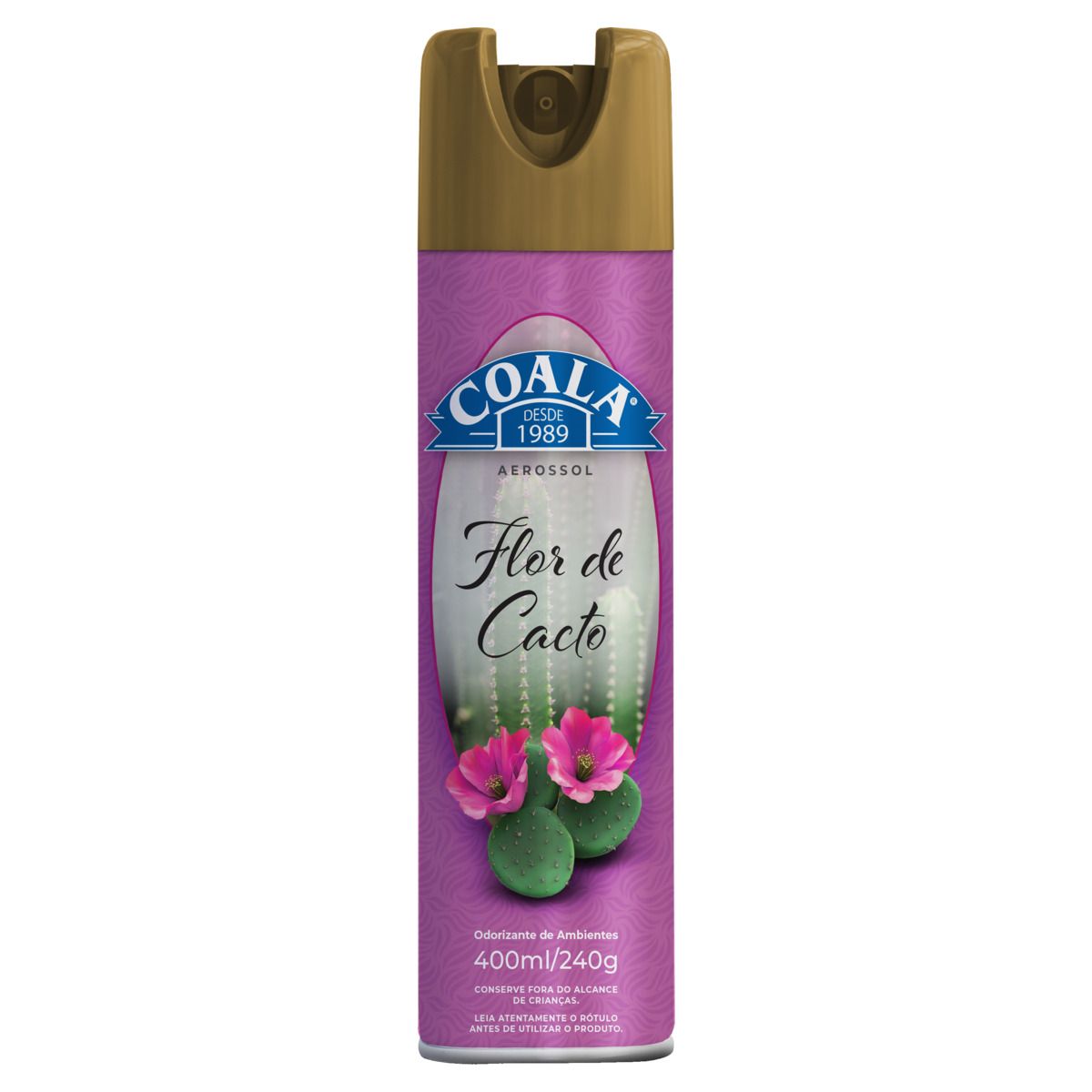 Odorizador de Ambiente Aerossol Coala Flor de Cacto 400ml