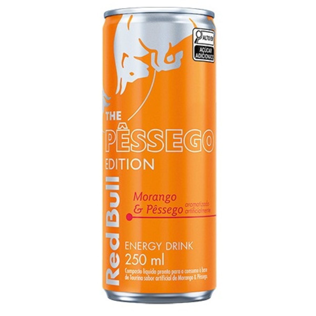 Energético Red Bull Edition Morango e Pêssego 250ml