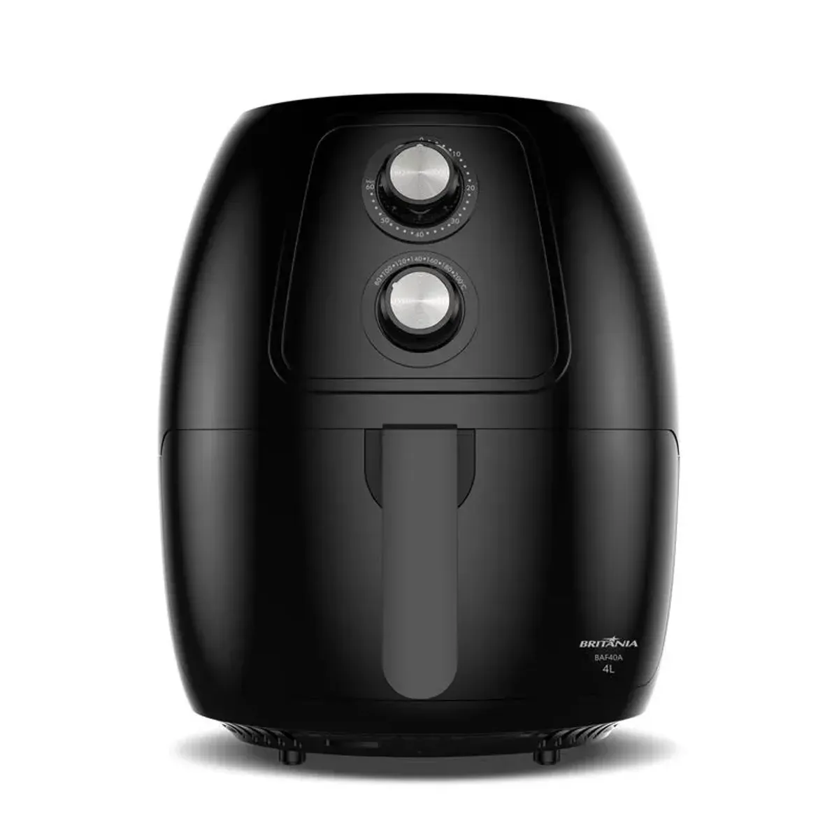 Fritadeira Air Fryer Britânia BAF40A 1500W 4 Litros Preta 127V
