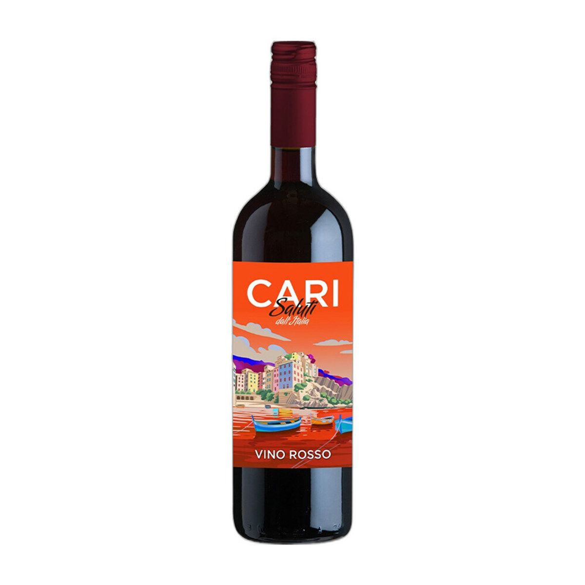 Vinho Italiano Cari Saluti Tinto 750ml