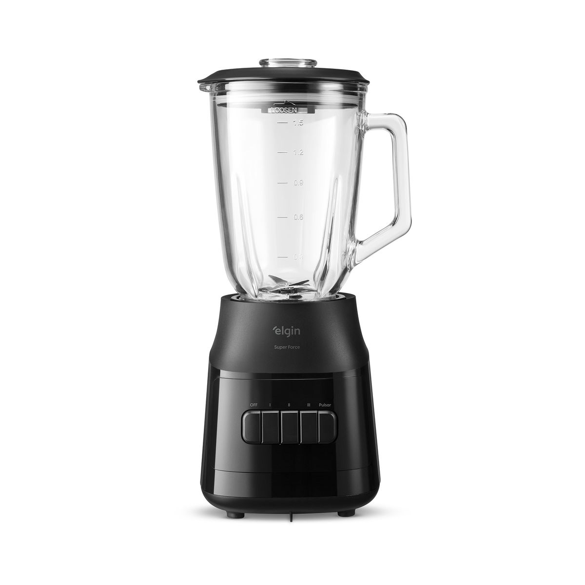 Liquidificador Elgin LIQ20 Jarra Vidro 900W Preto 127V