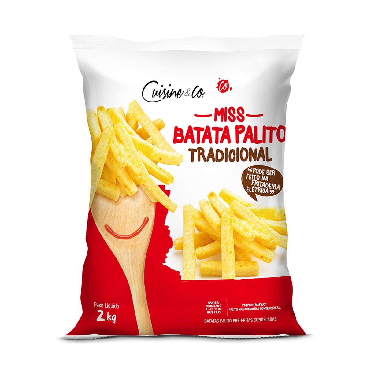 Batata Palito Cuisine&Co Congelada 2Kg