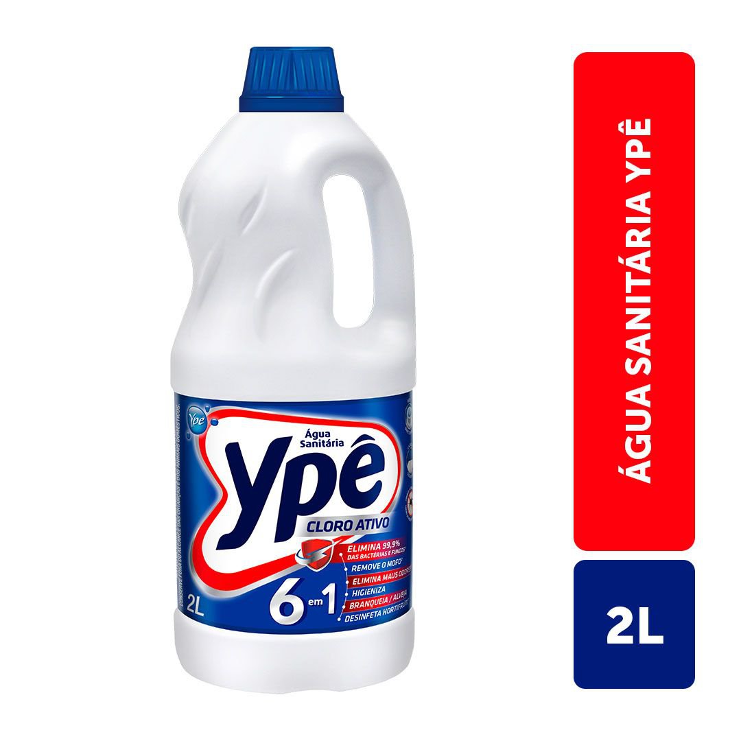 Água Sanitária Ypê 2 Litros