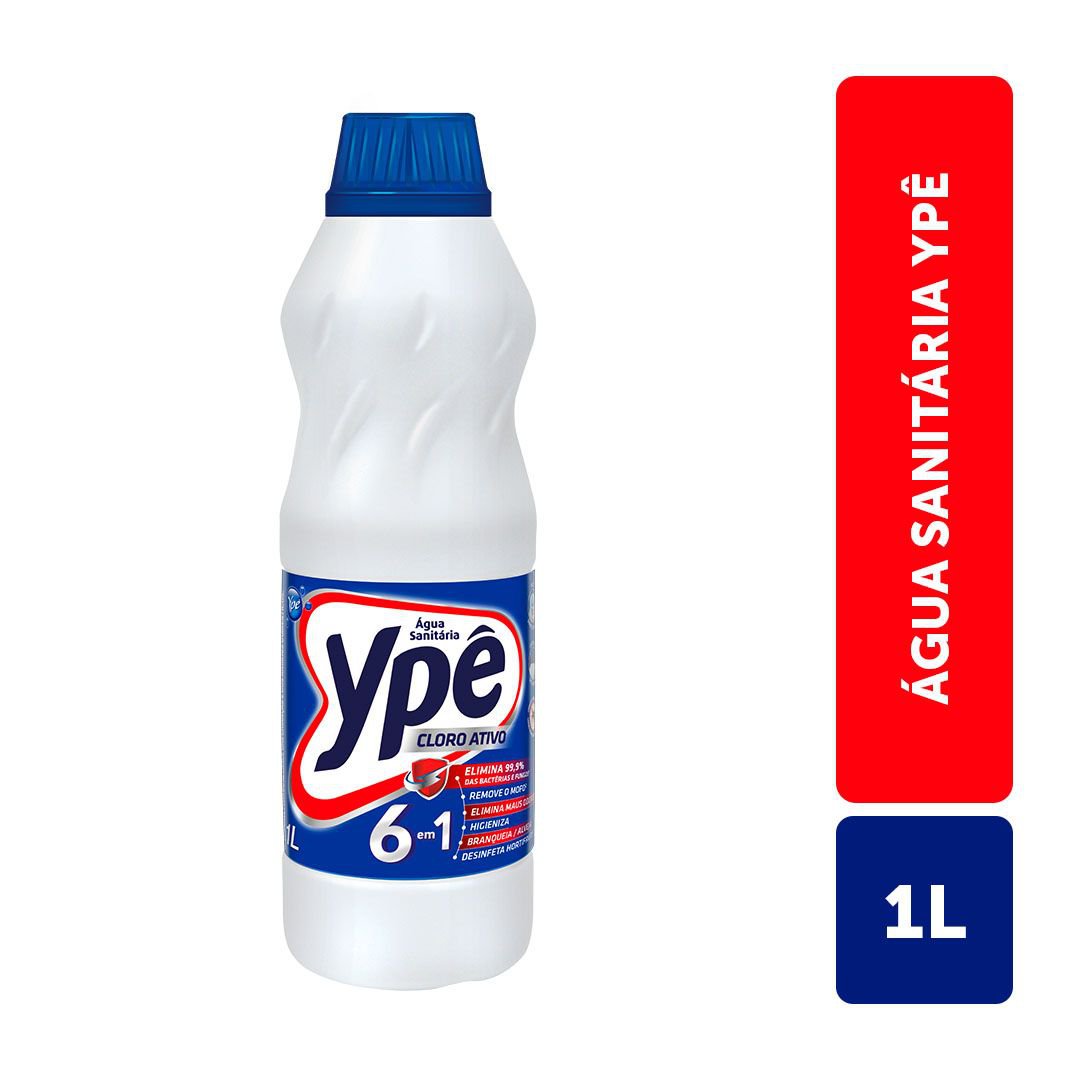 Água Sanitária Ypê 1l