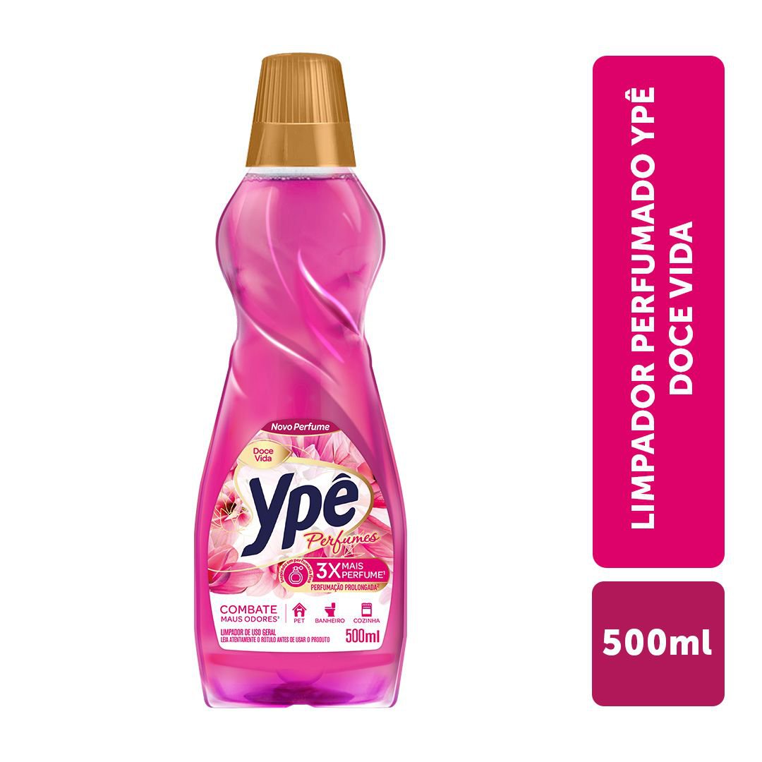 Limpador Perfumado Ypê Perfumes Doce Vida 500ml