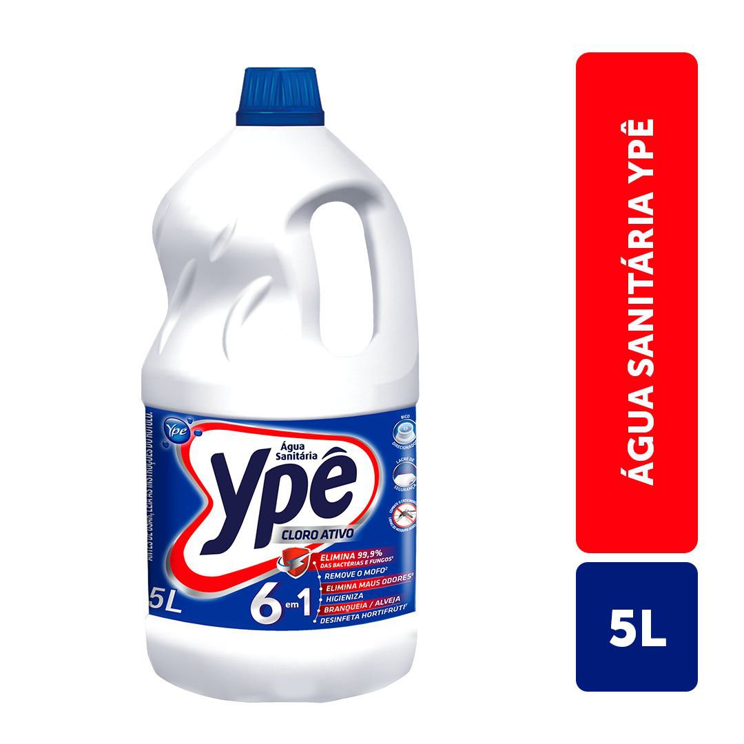 Água Sanitária Ypê 5 Litros