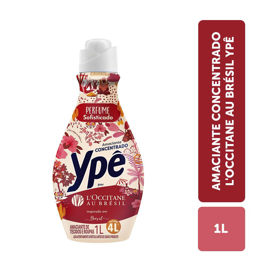 Amaciante Concentrado Ypê L'Occitane au Brésil  1 Litro