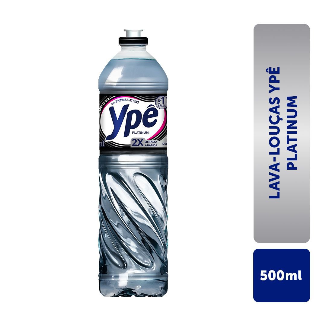 Detergente Ypê Platinum 500ml