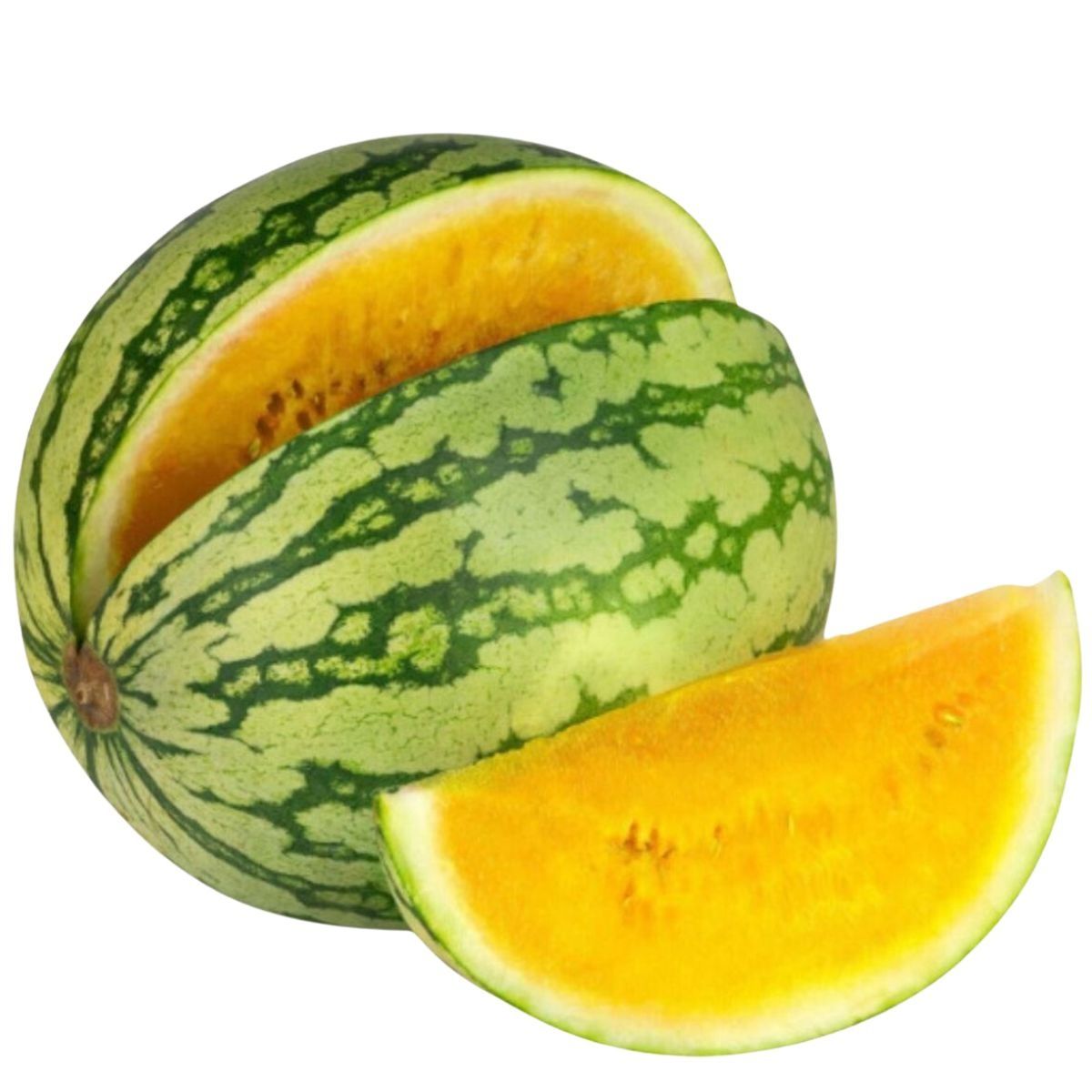 Melancia Pingo Doce Amarela Pedaço