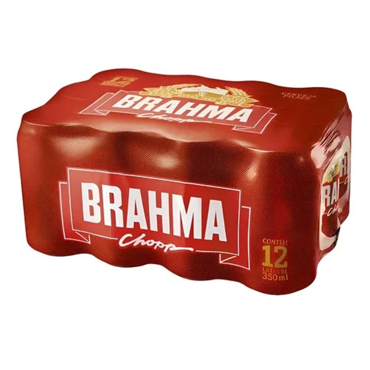 Cerveja Brahma Chopp Lata 350Ml com 12 Unidade