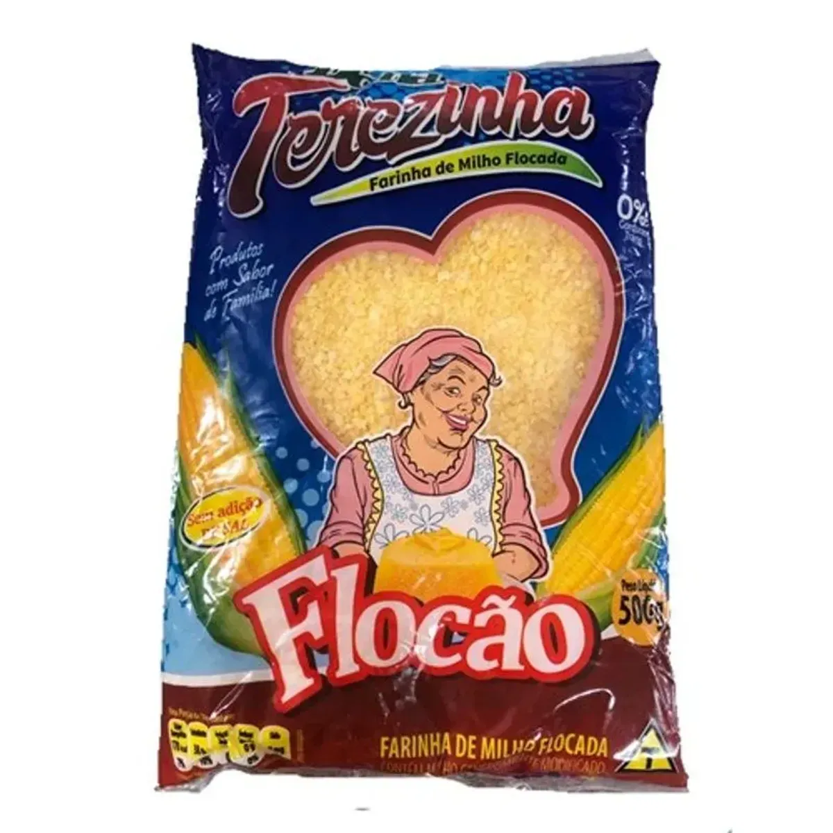 Farinha de Milho Flocão Dona Terezinha 500g
