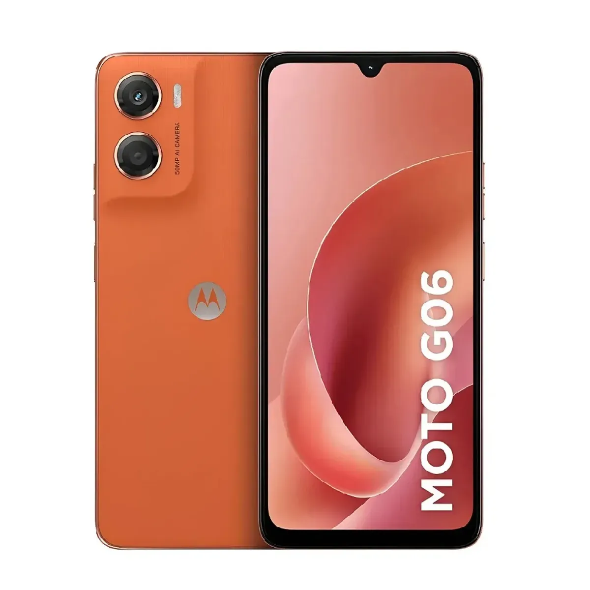 Smartphone Motorola Moto G06 4G 128GB Laranja