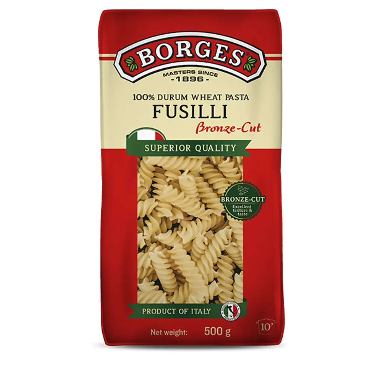 Massa Fusilli Borges 500g