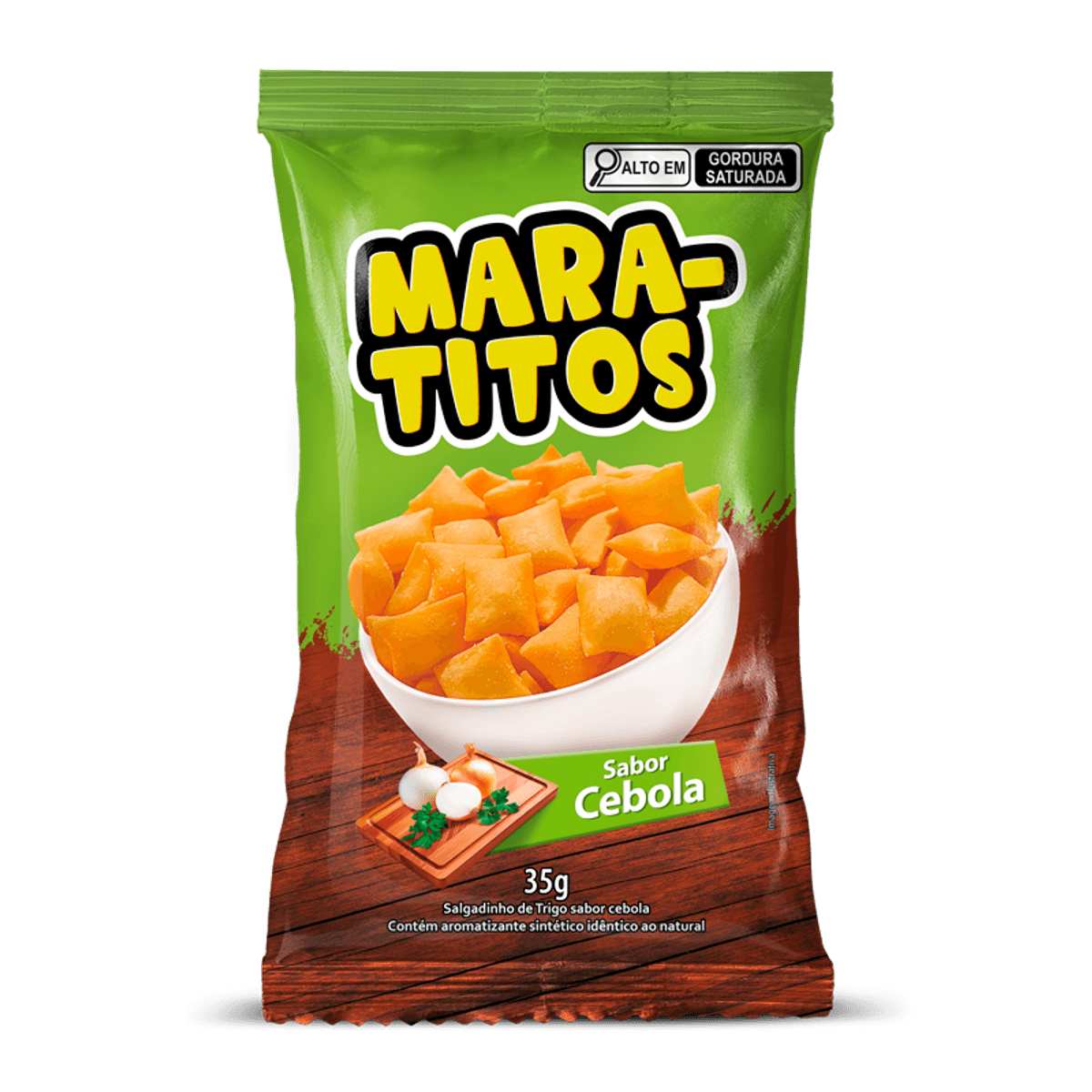 Salgadinho Marata Pastel Cebola 35g
