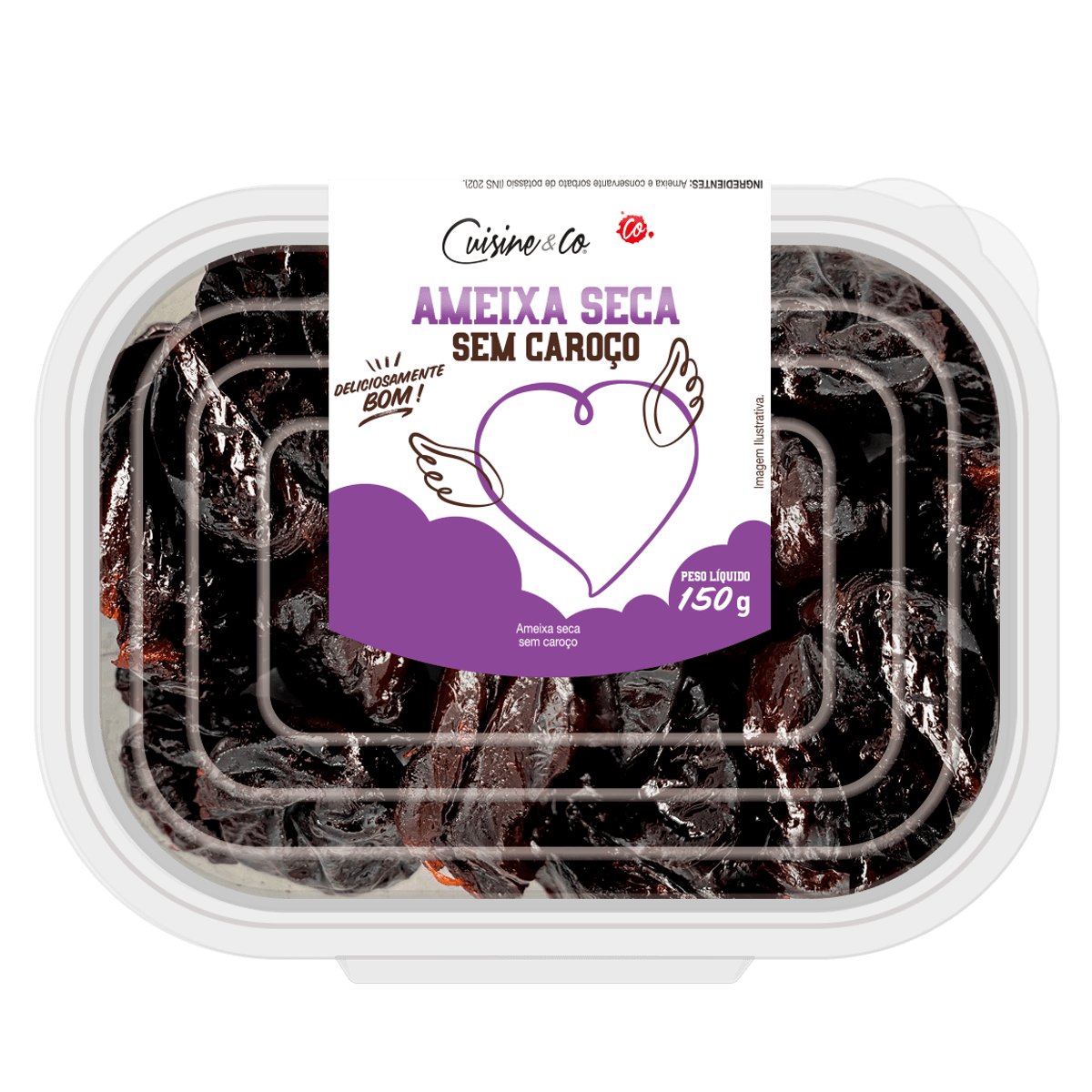 Ameixa Cuisine&Co sem Caroço 150g