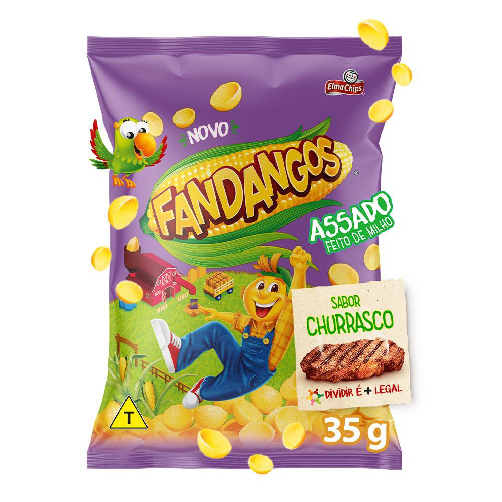 Salgadinho Fandangos Churrasco 35g