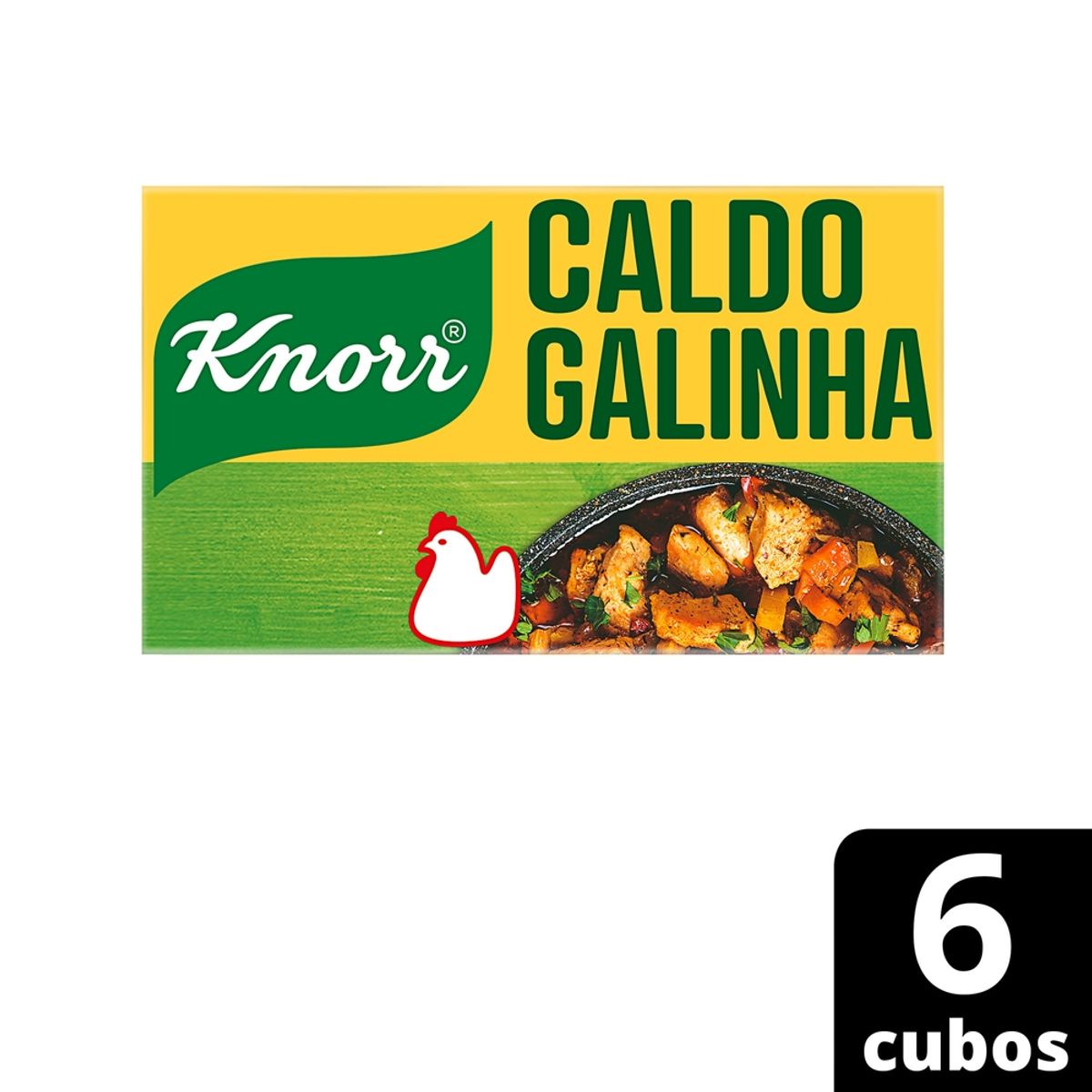 Caldo Knorr Galinha 57g 6 Cubos