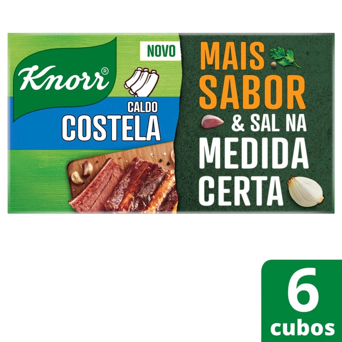 Caldo Knorr Costela 57g 6 Cubos