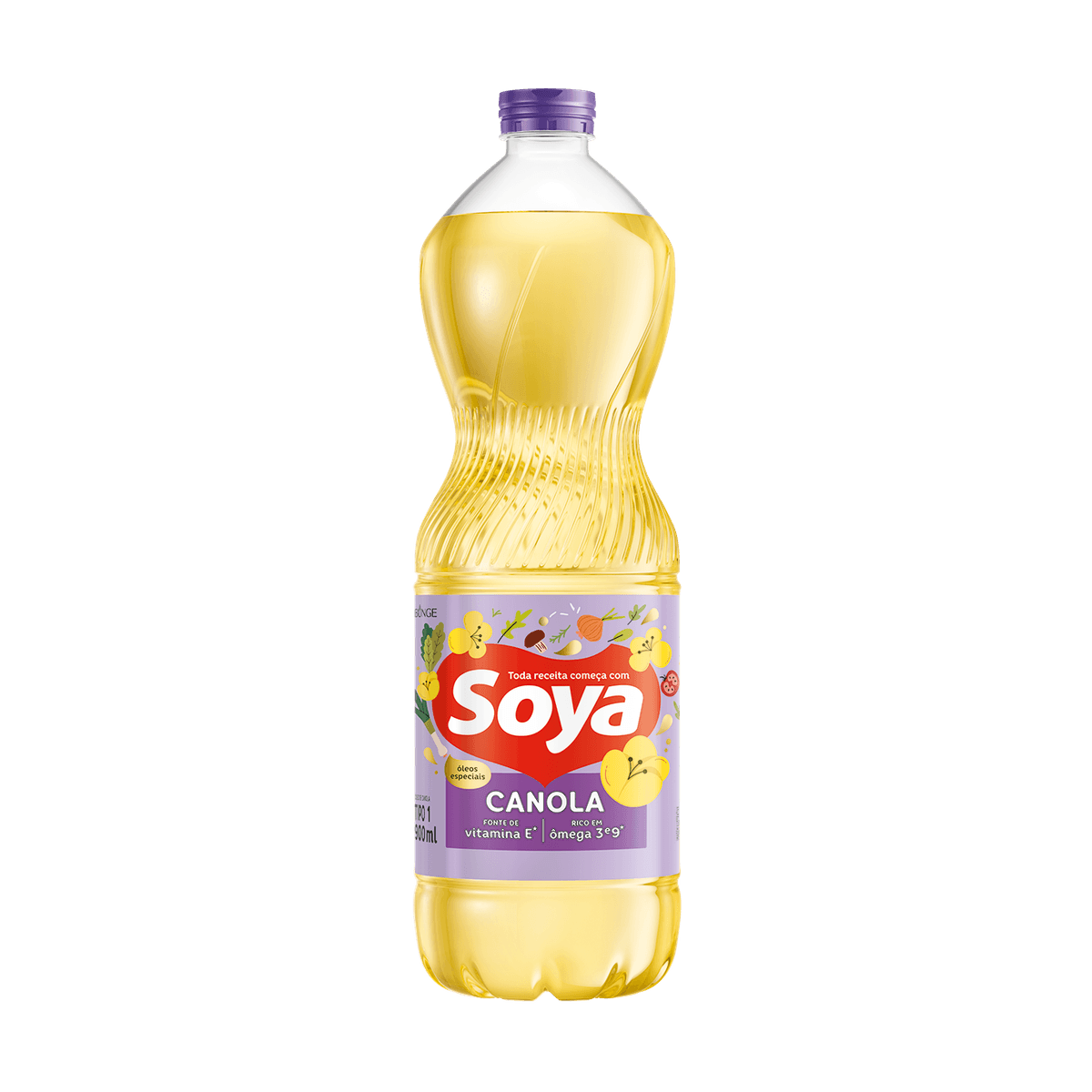 Óleo de Canola Soya Pet 900ml