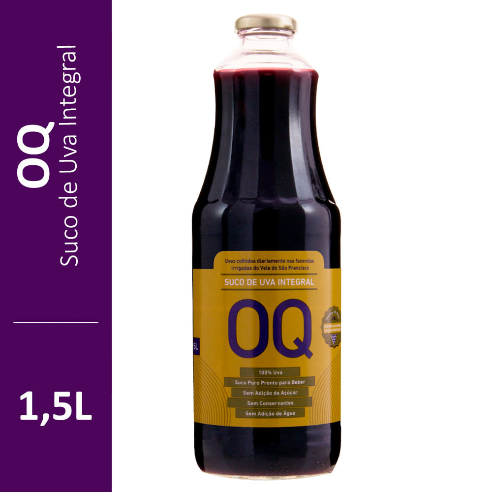 Suco de Uva Integral Oq 1.5 Litro